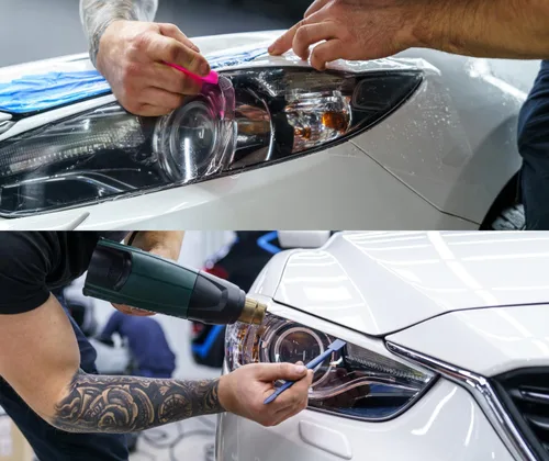 Miniatura 5 de Película de vinilo transparente para protección de pintura, de 3M, 12 pulgadas de ancho, incluye herramientas