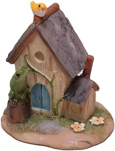 Miniatura 6 de Soporte para teléfono celular de rana de jardín de hadas en miniatura - Cool Frog