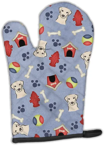 Miniatura 145 de Caroline's Treasures BB4020OVMT Dog House Collection Border Collie - Guante de horno grueso resistente al calor para sartenes calientes y horno