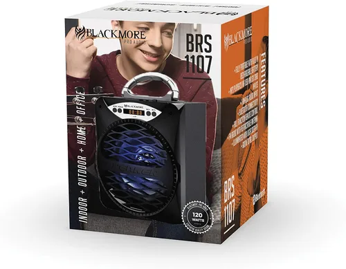 Miniatura 2 de Blackmore Pro Audio Altavoz Bluetooth recargable con MP3 y Led