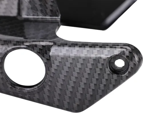 Miniatura 6 de Cubierta lateral de batería para Surron Light Bee, protector de batería de fibra de carbono de imitación para motocross eléctrica, Sur Ron Light Bee
