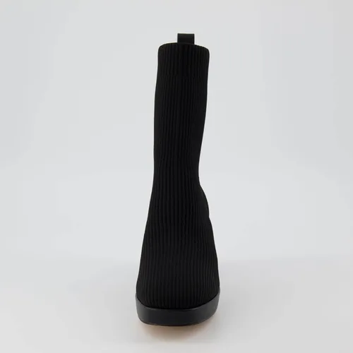 Miniatura 4 de CUSHIONAIRE Botas de tacón Bancroft Stretch para mujer + espuma viscoelástica, anchos disponibles