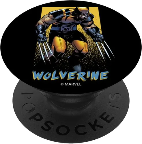 Marvel X-Men Wolverine Classic Color Pop - PopSockets Grip and Stand for Phones and Tablets