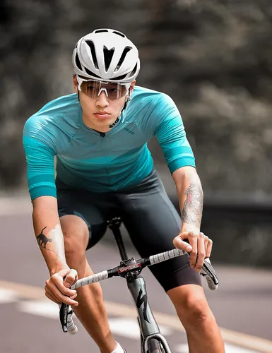 Miniatura 5 de INBIKE Maillot de ciclismo Pro Race Fit Bike Bike Bike Camisa Hombres Top Ligero Reflectante Secado Rápido