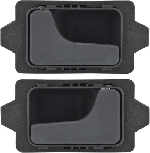 Miniatura 17 de TRQ Juego de 2 manijas de puerta interior trasera cromada y cachemira para Chevy GMC