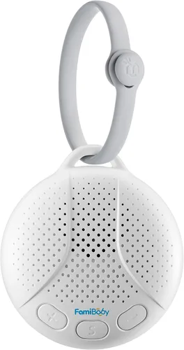 Miniatura 9 de Máquina de sonido para bebé, 16 sonidos calmantes, máquina portátil de ruido blanco con luz nocturna y temporizador, chupete de sueño recargable