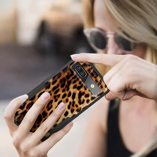 Miniatura 6 de Funda para Pixel 6A, Híbrida de Doble Capa de Servicio Pesado Resistente a Prueba de Golpes PC Duro + Funda Protectora de Silicona Suave para Google