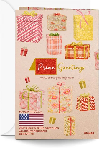 Miniatura 9 de Prime Greetings Tarjeta de cumpleaños para hija, hecha en Estados Unidos, tarjeta gruesa con sobre de primera calidad empaquetada en un correo