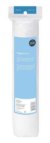 Miniatura 2 de Amazon Basics Rondas hipoalergénicas 100% algodón para desmaquillante y cuidado de la piel, todo tipo de piel, 600 unidades, 6 paquetes de 100