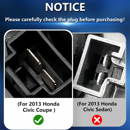 Miniatura 2 de Ventilador de motor de ventilador de calentador HVAC 79310-T0A-A01 para Honda Civic 2013-2015/Honda CR-V 2012-2016/Honda Accord 2013-2017/Acura RDX