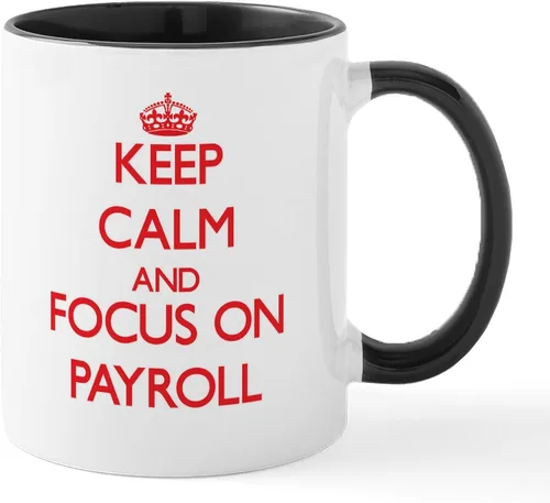 Miniatura 8 de CafePress Coffee Then Payroll Mugs - Taza de café de cerámica (11 oz)