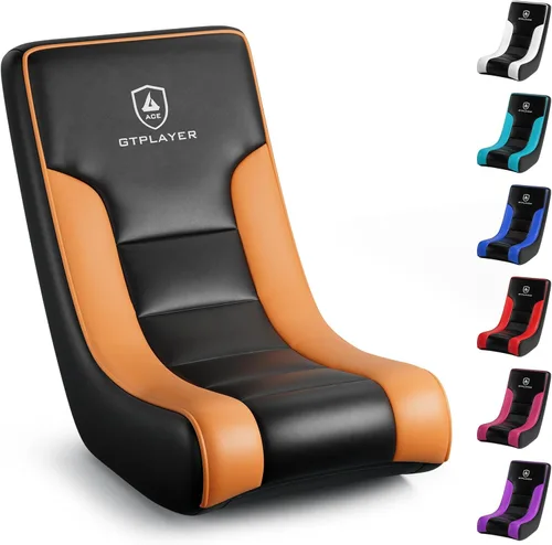 Miniatura 14 de GTPLAYER Silla Mecedora de Piso para Gaming – Silla Mecedora de Piso para Juegos con Limitador de Ángulo, Asiento de Juego Compacto y Ligero