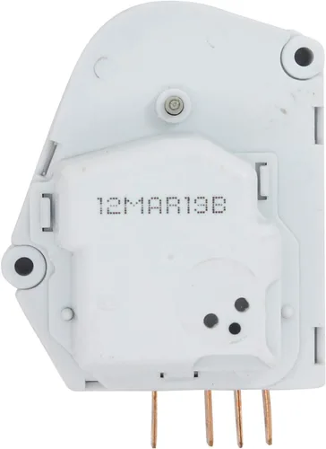 Miniatura 2 de Paquete de 2 temporizadores de descongelación 215846602 de repuesto para refrigerador Frigidaire FRT21IS6BWE, compatible con temporizador