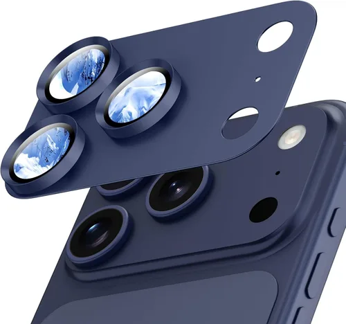 Miniatura 8 de Protector de lente de cámara para iPhone 15/iPhone 15 Plus/iPhone 14/iPhone 14 Plus, pantalla de cubierta de cámara de vidrio templado de aleación