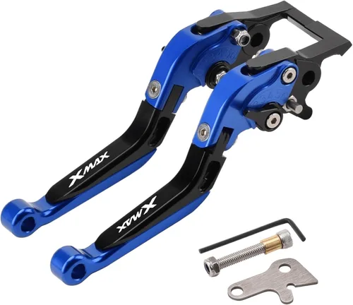 Miniatura 21 de Palancas de embrague de freno ajustables para motocicleta, cerradura de manija de estacionamiento para Yamaha Xmax 125 250 300 400 XMAX250 XMAX300