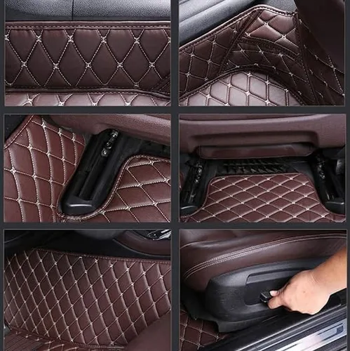 Miniatura 3 de Alfombrillas personalizadas para el 99% de los automóviles, camiones y SUV, de cuero impermeable, forro de piso específico para vehículos