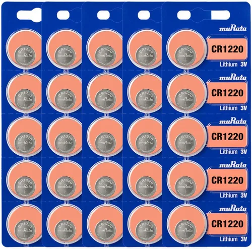Miniatura 7 de Murata Batería CR1220 3V Litio Moneda Celda - Reemplaza Sony CR1220 (2 Baterías)