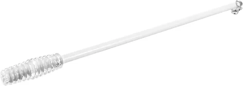 Miniatura 10 de Barra de cortina moderna con mango de cortina de 21 pulgadas, barra de cortina de aluminio de 21 pulgadas, barra de cortina para cortinas, barra