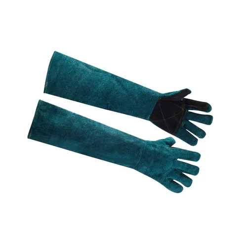 Miniatura 10 de AOWPFVV Guantes de manejo de animales, a prueba de mordeduras, guantes multiusos para mascotas, para viajes a veterinarios, preparación a prueba