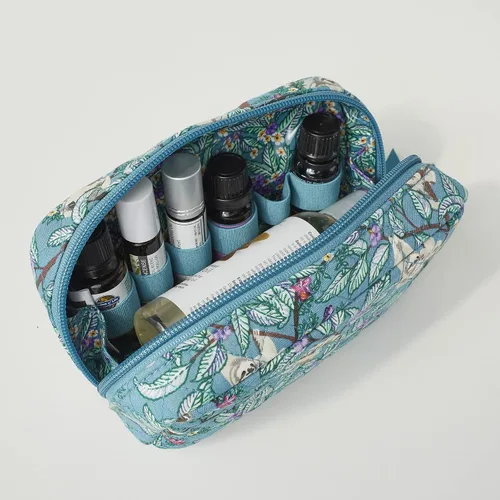 Miniatura 3 de Vera Bradley Women's Cotton Zip-Around Essential Oil Case Travel Accessory