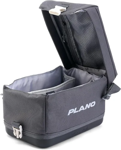 Miniatura 5 de Plano Bolsa de aparejos de pesca de vanguardia para fines de semana, base impermeable moldeada, almacenamiento espacioso, mangas de herramientas