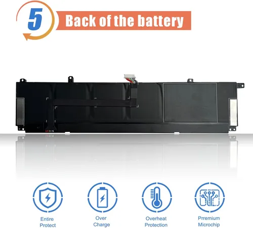 Miniatura 6 de ASODI 83Wh WK06XL M41640-AC1 - Batería para portátil compatible con HP Omen 16-b0xxx 16-b0000TX 16-B0047TX 16-C0xxx 16-C0167AX Omen 17-ck0024ur