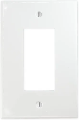 Miniatura 12 de Questech Cubiertas de tomacorrientes, placas de pared dúplex individuales, placas de interruptor de 1 banda, cubiertas de toma de corriente