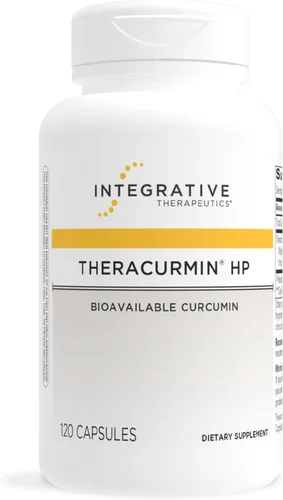Integrative Therapeutics - Theracurmin HP Curcumina: Suplemento de cúrcuma para la recuperación muscular y el alivio de dolores menores debido al