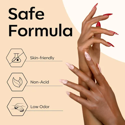 Miniatura 8 de Modelones - Adhesivo en gel para uñas con capa superior y deshidratador de preparación, 3 piezas de 15 ml, kit de adhesivo en gel 9 en 1