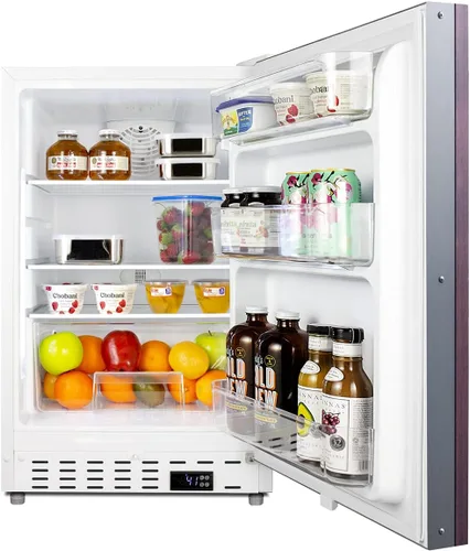 Miniatura 4 de Summit - Refrigerador de 21 pulgadas, refrigerador empotrado bajo encimera, capacidad de 3.53 pies cúbicos, compatible con ADA, listo para panel*