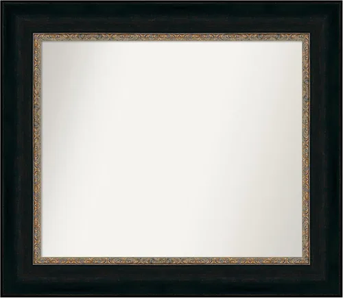 Miniatura 226 de Amanti Art Espejo personalizado, espejo de baño de bronce Milano, espejo de pared o espejo de tocador de baño sobre el fregadero