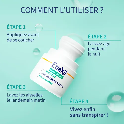 Miniatura 4 de Etiaxil Behandlung für Schweißmittel– empfindliche Haut – 0.5 fl oz