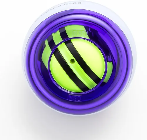 Miniatura 4 de NSD Manual Thumb Wind Start Spinner Gyro Ball – Up to 15,000-18,000 RPM Premium & Durable Hand Strengthener and Wrist Exerciser for Grip Strength