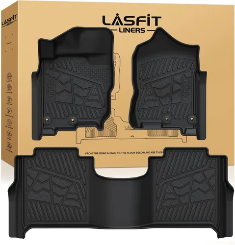 Miniatura 16 de LASFIT Alfombrillas de suelo y tapete de carga para Kia K4 2026 2025 para todo tipo de clima, TPE ajuste personalizado, juego completo