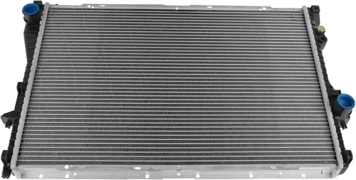 Miniatura 101 de TRQ Radiador de 1 fila de núcleo de aluminio de 26.5 pulgadas de ancho de núcleo compatible con Chevrolet Captiva Sport 2012-2015 Saturn Vue