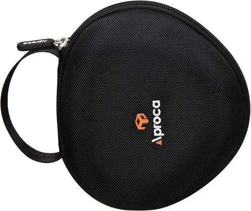 Miniatura 9 de Aproca Funda para auriculares compatible con iClever BTH12 / HS19 / BTH26 / BERIBES/eKids Jurassic World plegable para niños, bolsa de Black-pro