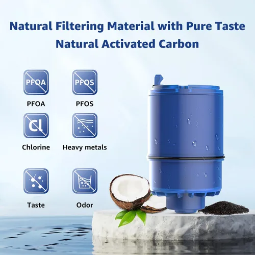 Miniatura 3 de Overbest Filtro de agua certificado NSF, repuesto para filtro de agua Pur® Faucet Pur®, modelo de grifo Pur®PLUS FM-2500V, FM-3700, PFM150W