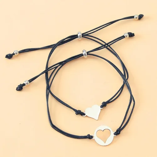 Miniatura 4 de Regalos de regreso a clases, juego de pulseras de deseos para mamá e hija, regalo para el primer día de escuela, regalo para niñas y niños