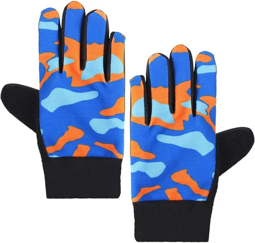 Miniatura 2 de Accmor Guantes de ciclismo para niños, guantes de pesca para niños de 4 a 10 años, guantes deportivos para niños y niñas, transpirables