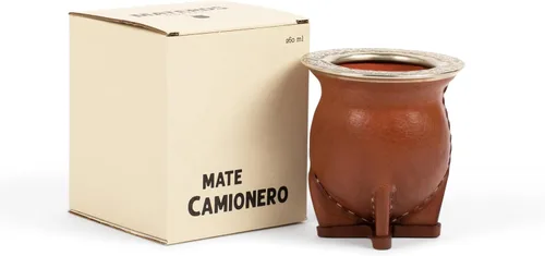 Miniatura 3 de Materos Juego de taza y bombilla de Yerba Mate – Taza de acero inoxidable de doble pared con popote Bombilla y cepillo de limpieza, calabaza de té