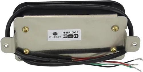 Miniatura 4 de FLEOR Pastilla de puente de alto rendimiento Pastillas Humbucker de doble carril Humbucker Pastillas de guitarra eléctrica de cerámica Humbucker