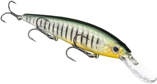 Miniatura 16 de Strike King KVD Jerkbait profundo señuelo de pesca de 3 ganchos, 3/5 onzas, 4.75 pulgadas Sexy Shad