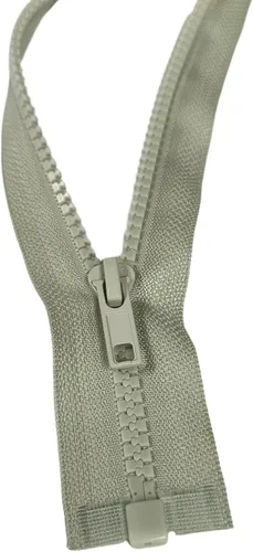 Miniatura 22 de Leekayer 2 cremalleras separadoras #5 de 27 pulgadas para abrigos de costura, chaqueta de cremallera, 26.8 in, cremalleras de plástico moldeado Negro