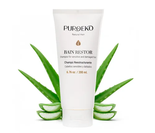 Miniatura 8 de Bain Hydra Champú Orgánico Hidratante para cabello seco con ligera hidratación Champús suaves para suavidad y brillo Champú hidratante de uso