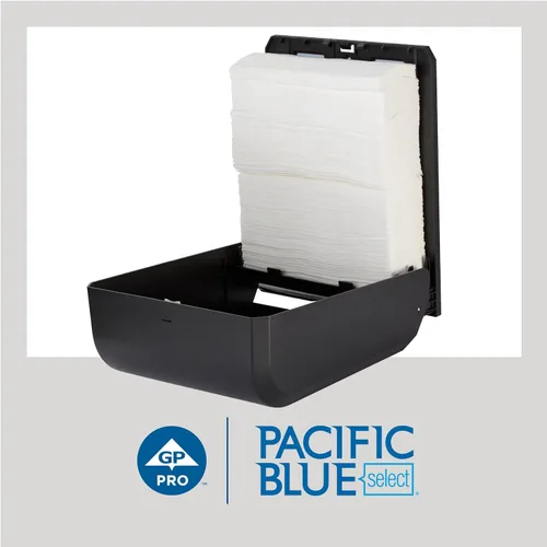 Miniatura 3 de Pacific Blue Select Premium 23000 - Toallas de papel de dos capas en C-Fold de GP PRO (Georgia-Pacific), color blanco, 120 toallas por paquete, 12