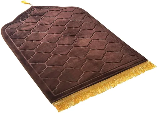 Miniatura 10 de JE JOUE Alfombra de oración musulmana islámica – Esponja gruesa musulmana para hombres y mujeres, Eid Travel Ramadán, suave, de lujo, ideal