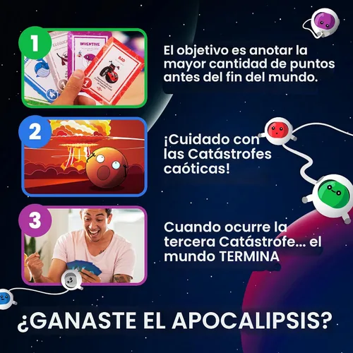 Miniatura 4 de Doomlings - Un encantador juego de cartas para el fin del mundo - Mejor nuevo juego de estrategia de cartas para adultos, niños y adolescentes 2-6
