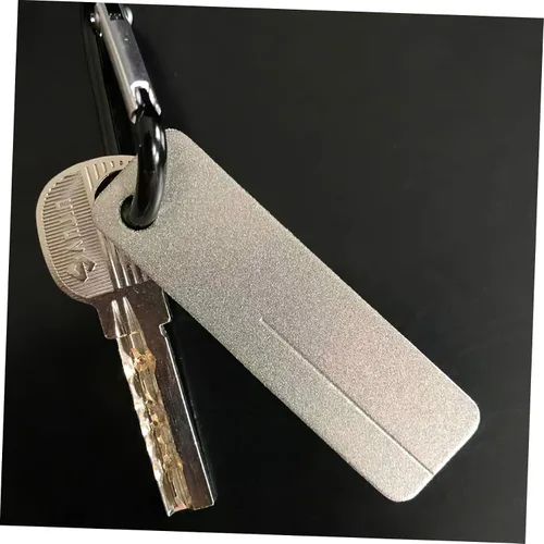 Miniatura 2 de Herramienta de afilador de anzuelos de pesca, archivo de anzuelo portátil de 2.55 pulgadas, piedra de afilar compacta para accesorios de pesca al