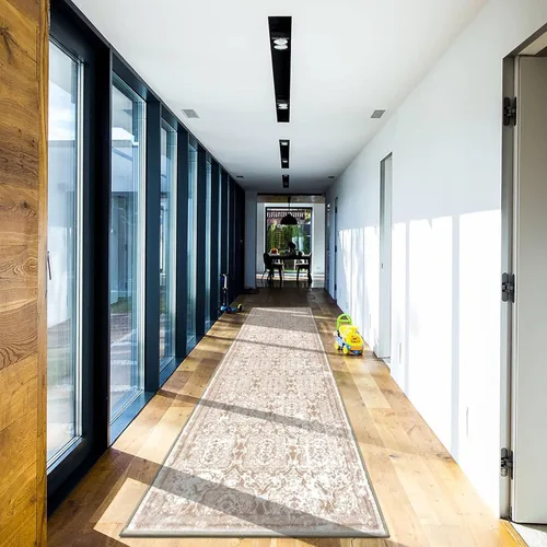 Miniatura 39 de Vaukki - Alfombra de pasillo, suave y peluda, alfombra antideslizante lavable, para lavandería, cocina, granja, baño, entrada y dormitorio