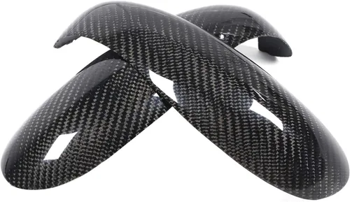 Miniatura 3 de Fydun Cubierta de espejo retrovisor interior automotriz Add-On Fit para Cayman 997 911 987 2pcs fibra de carbono